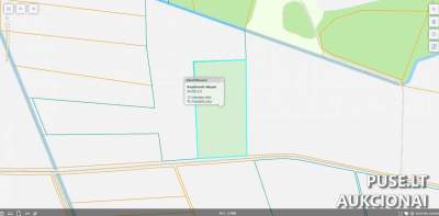 Žemės ūkio paskirties sklypas Panevėžio rajone, Kairių kaime, pradinė kaina 1662 EUR