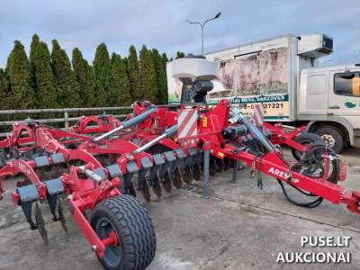 Žemės ūkio technika aukcione: Lėkštinis skutiklis ARES HP XL 6 su sėjamąja APV ETA 200, pradinė kaina 25773 EUR