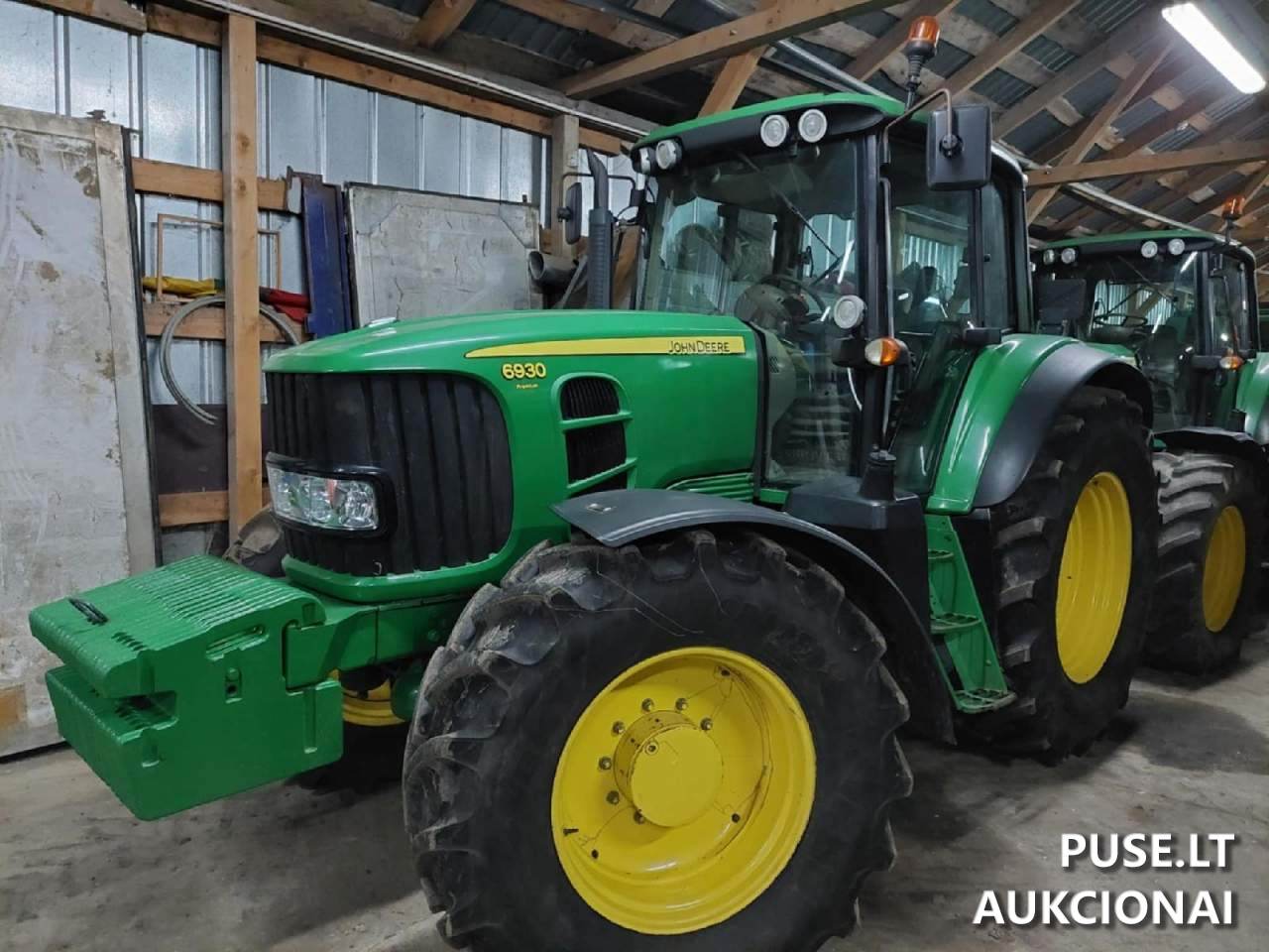 Traktorius John Deere 6930 Traktoriai, savaeigės mašinos, priekabos, puspriekabės 1