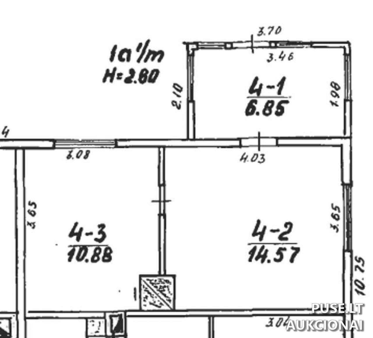 Butas Patalpos/Butai Pikeliškės g. 11, 77220 Šiauliai, Šiaulių m. sav. 11