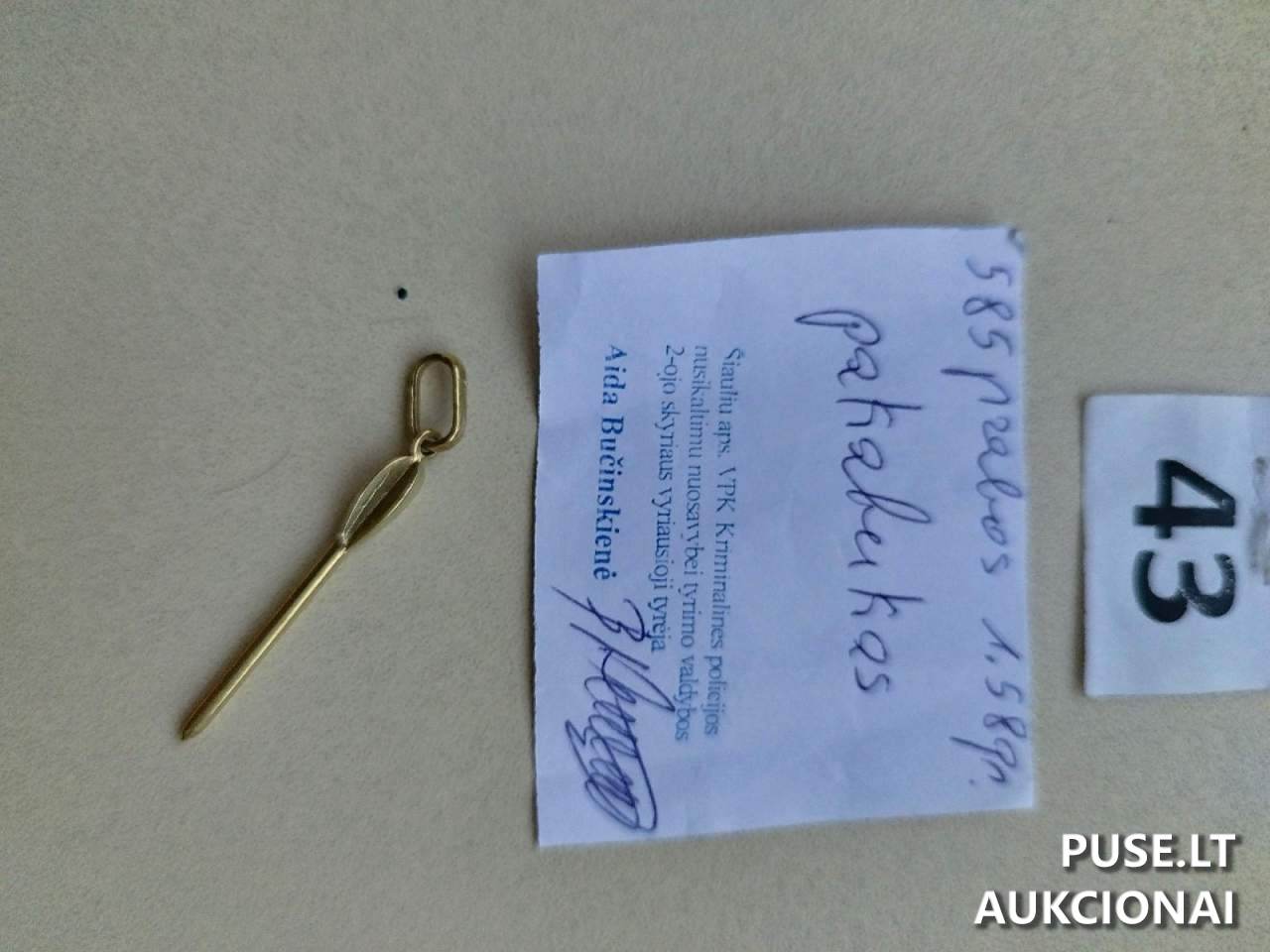 Aukso dirbiniai Kitas turtas 1
