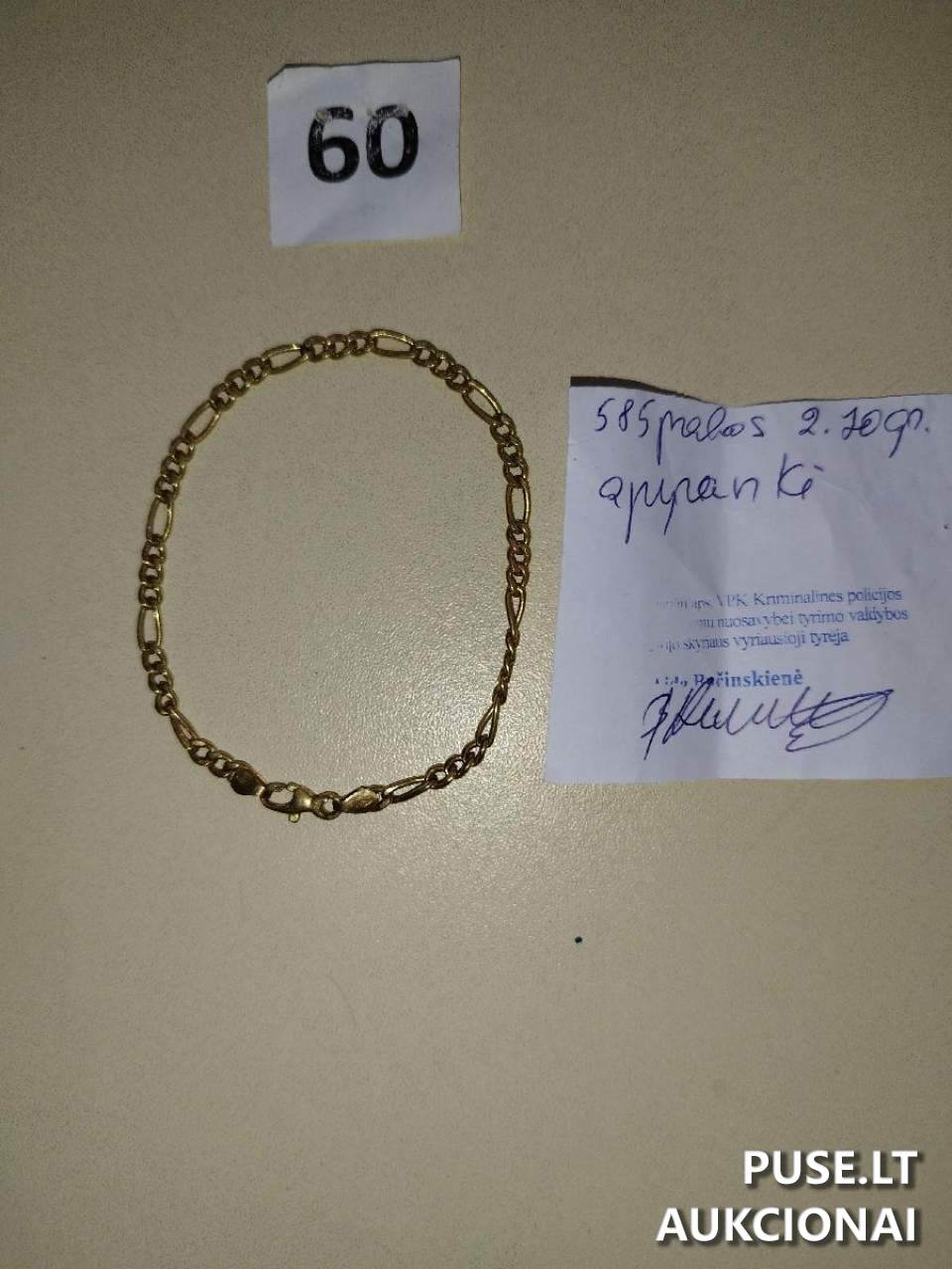 Aukso dirbiniai Kitas turtas 5