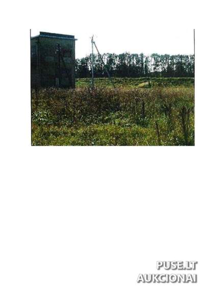 Žemės sklypas Prienų r. sav., Intuponių k., Lauko g. 22, pradinė kaina 2800 EUR