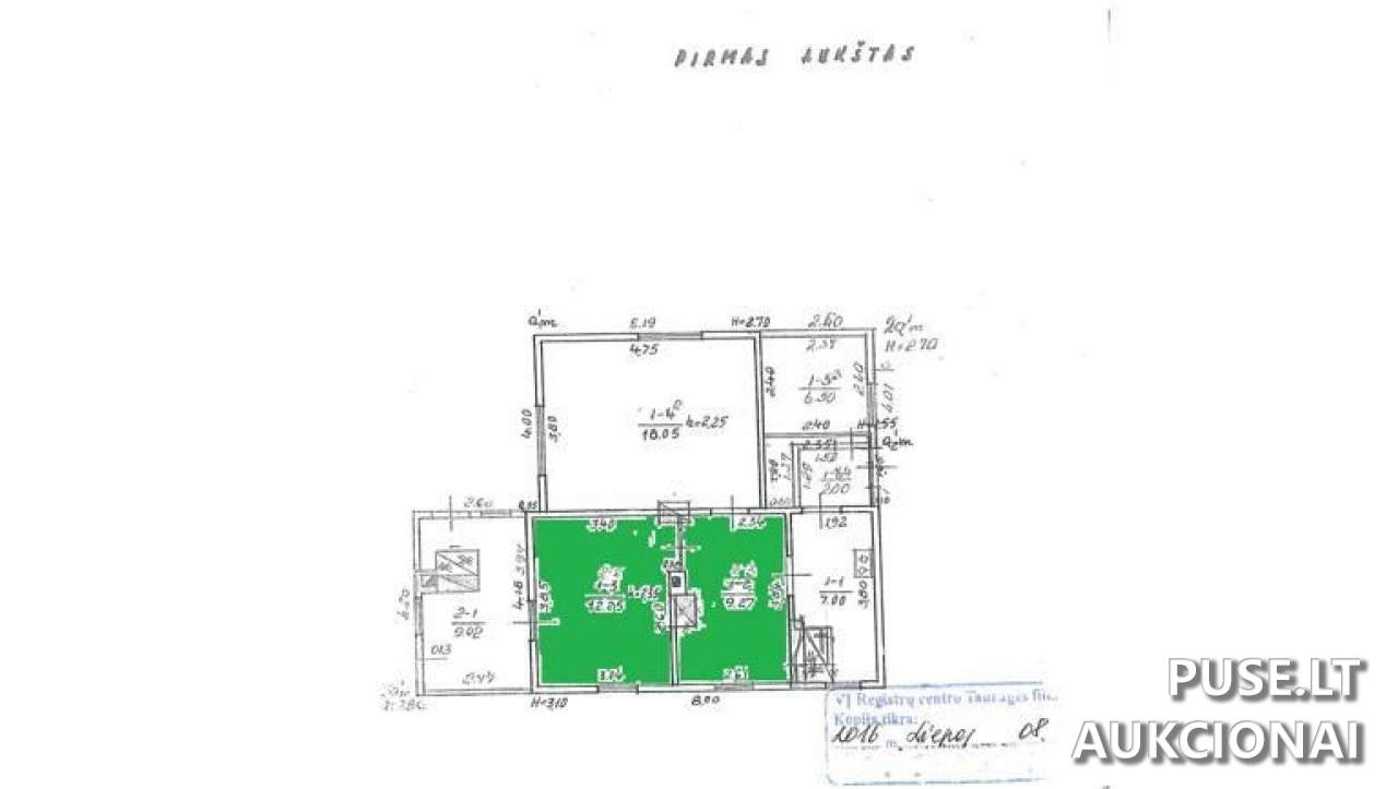 Gyvenamasis namas Pastatai Geležinkelio g. 3, 72329 Tauragė, Tauragės miesto sen., Tauragės r. sav. 7