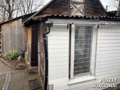 1/10 Gyvenamojo namo dalis Vilniuje, Skroblų g. 15D, pradinė kaina 5300 EUR