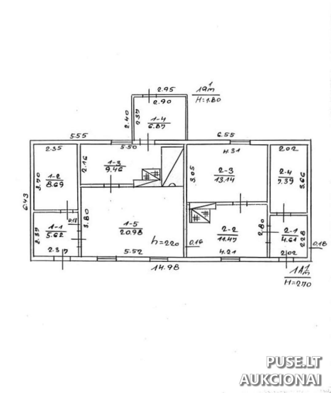 Gyvenamasis namas Pastatai Taikos g. 41, 81207 Pakumulšiai, Kuršėnų kaimiškoji sen., Šiaulių r. sav. 13