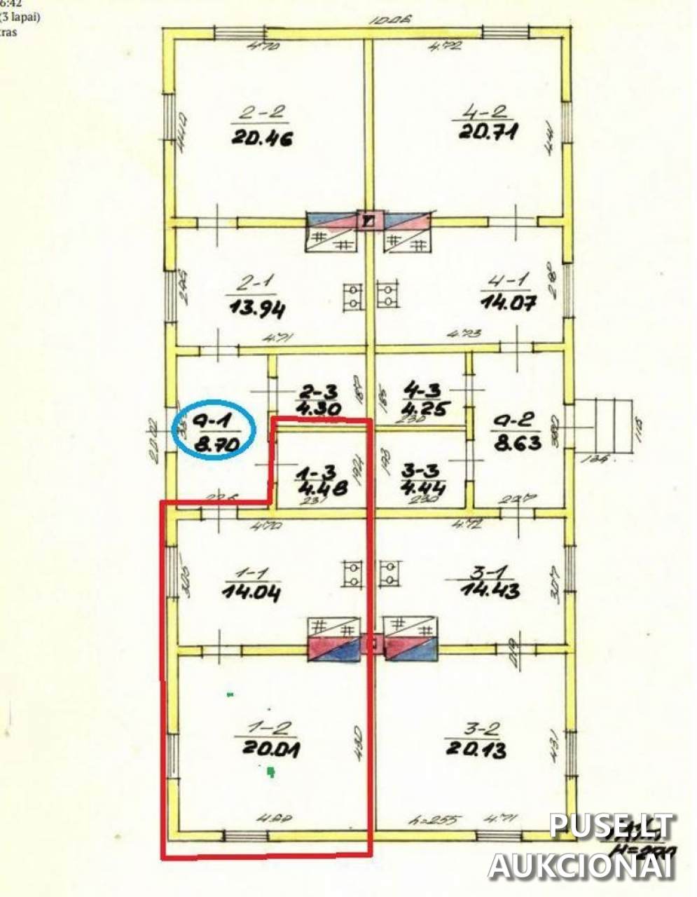 Butas Patalpos/Butai Pakalnės g. 9, 14242 Maišiagala, Maišiagalos sen., Vilniaus r. sav. 7