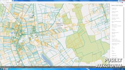 1/2 dalis žemės ūkio paskirties sklypo Panevėžio rajone, Kritižių kaime, pradinė kaina 690 EUR