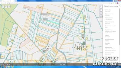 Žemės ūkio paskirties sklypas Panevėžio rajone, Raguvos seniūnijoje – 1536 EUR