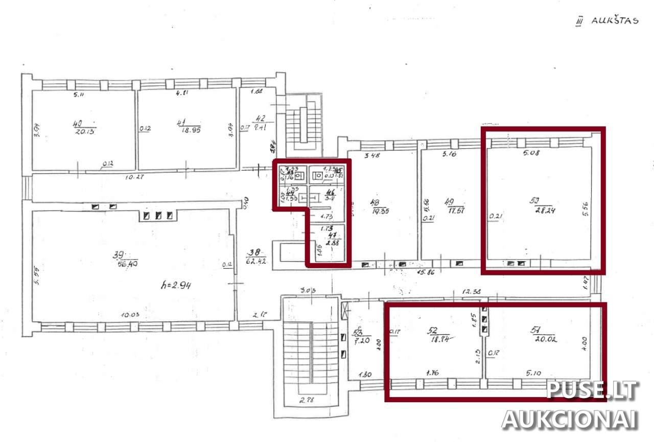 Administracinis pastatas Pastatai Vytauto Didžiojo g. 21, 74130 Jurbarkas, Jurbarko miesto sen., Jurbarko r. sav. 7