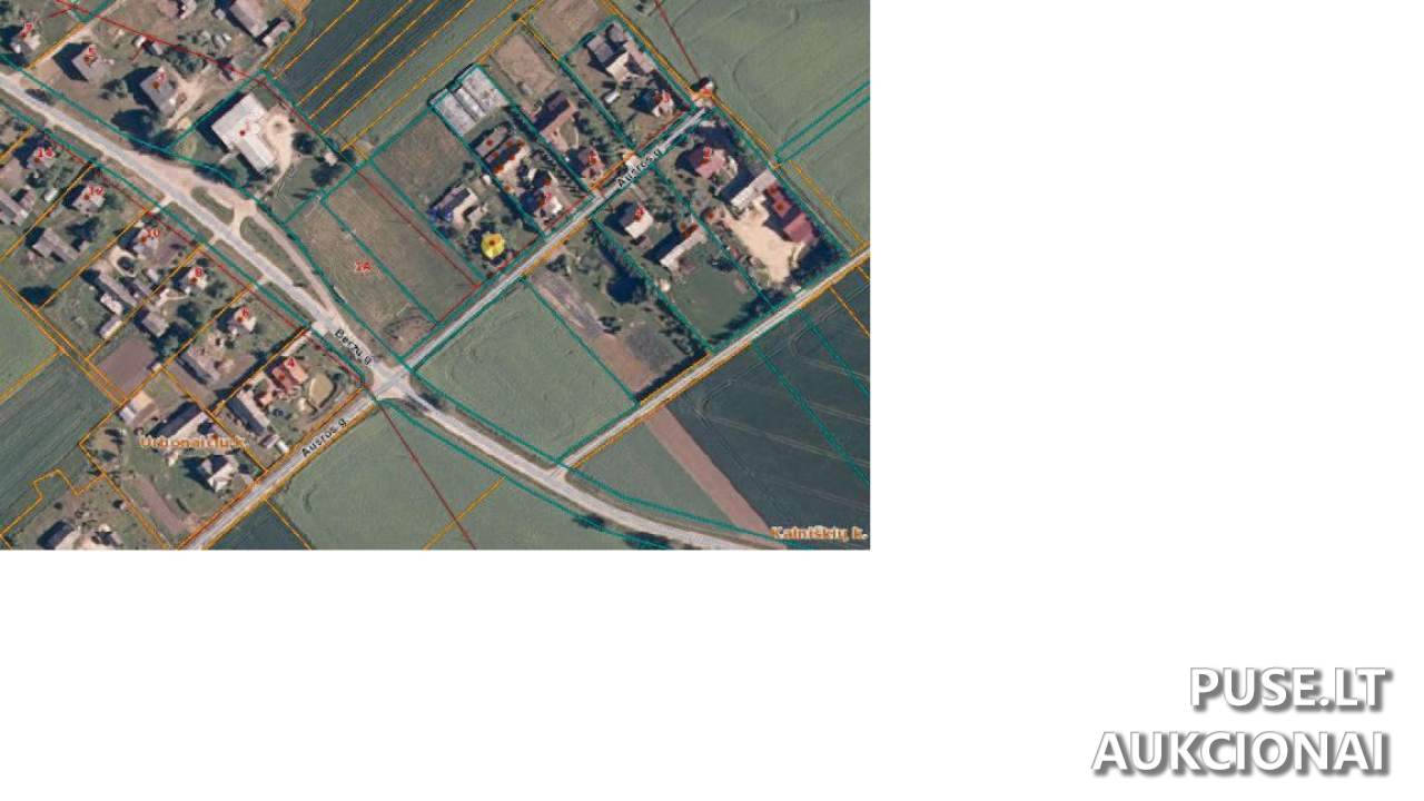 Žemės sklypas Sklypai Aušros g. 9, 85253 Kalniškiai, Papilės sen., Akmenės r. sav. 1