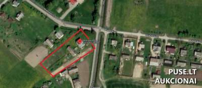 Žemės sklypo dalis Pasvalio rajone, Joniškėlio mieste 864 EUR pradine kaina