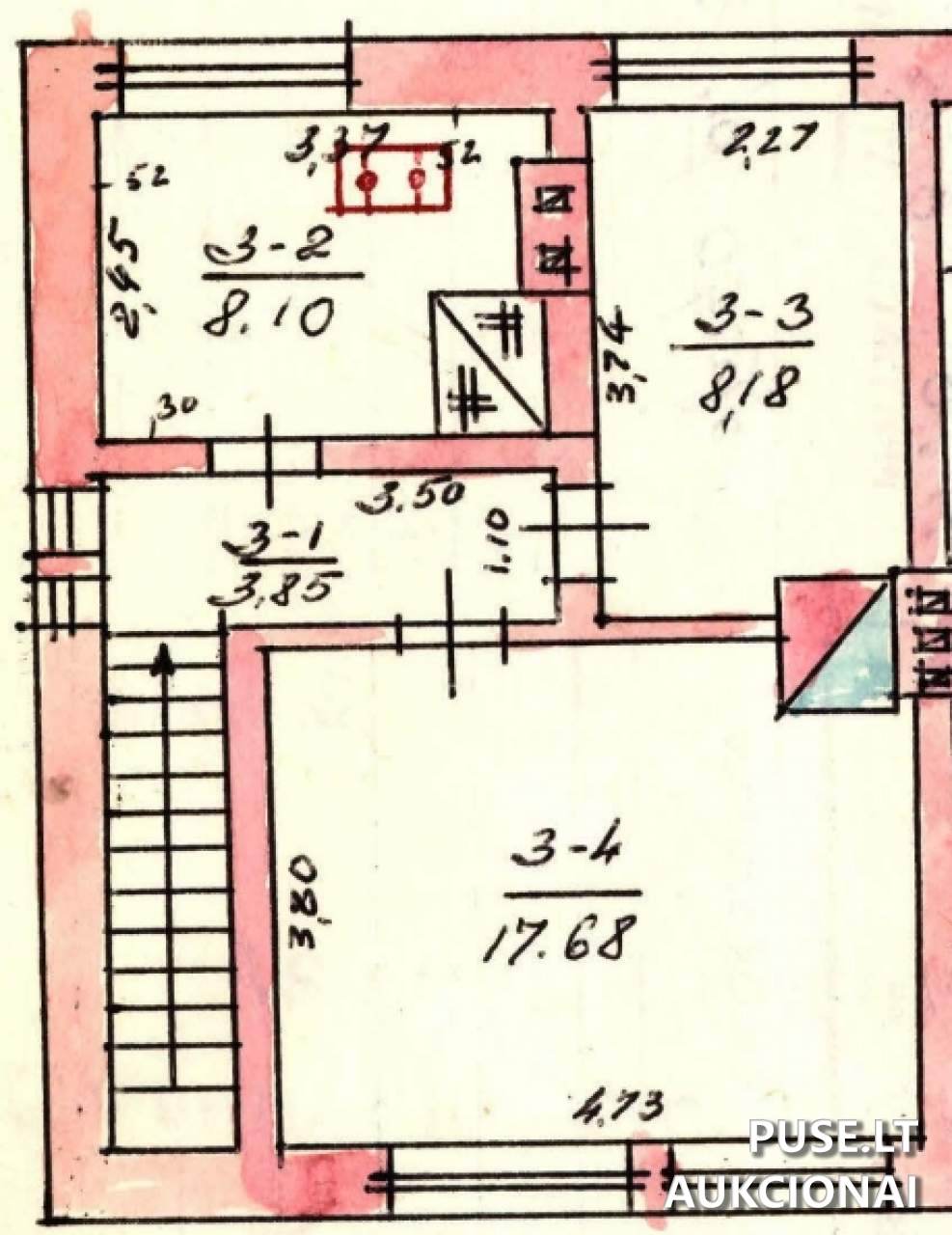 Butas Patalpos/Butai Šventosios g. 18, 55486 Upninkai, Upninkų sen., Jonavos r. sav. 1