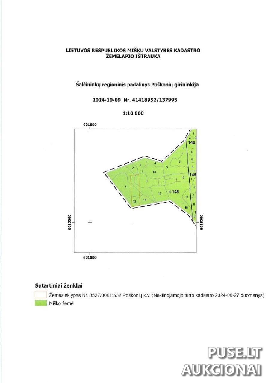 Žemės sklypas Sklypai Stalgonys, Poškonių sen., Šalčininkų r. sav. 4