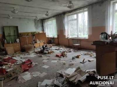 Daugiafunkcinis pastatas Kėdainių r. Pajieslyje 57000 EUR - 76% dalis buvusiai mokyklai