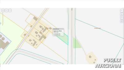 0.15 ha žemės ūkio paskirties sklypas Radviliškio r. Margavonių k. aukcione, pradinė kaina 556 EUR