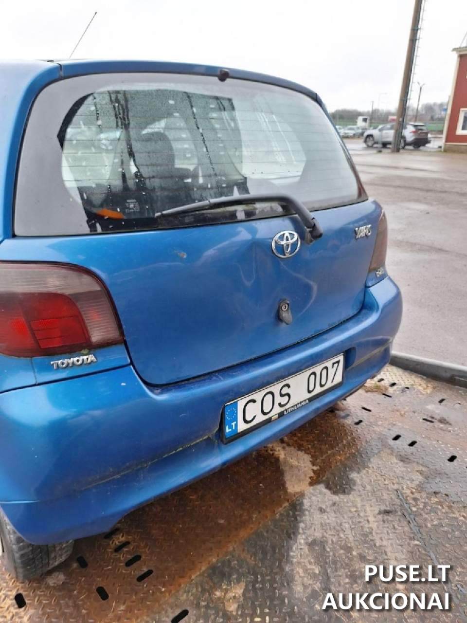 Kelių transporto priemonė Toyota Yaris Lengvasis automobilis 3
