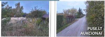 1/2 Žemės ūkio paskirties sklypo dalis Klaipėdos rajone, Vaitelių kaime, pradinė kaina 1600 EUR