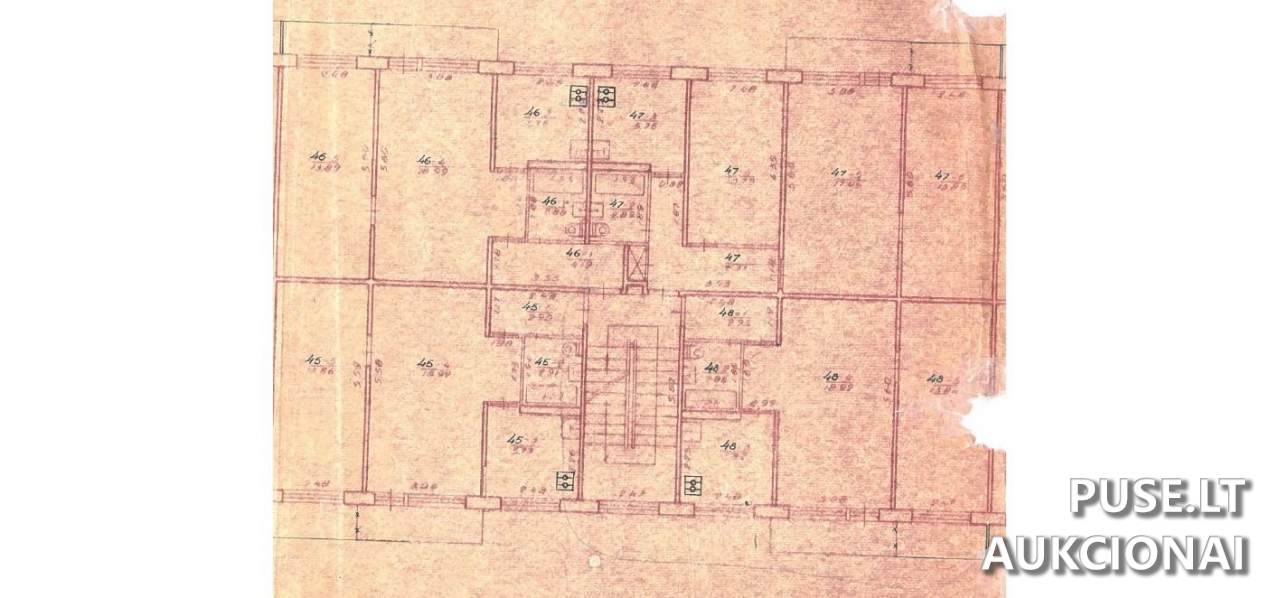 Butas Patalpos/Butai Apkasų g. 9, 08224 Vilnius, Vilniaus m. sav. 3