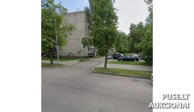 1/2 buto dalis Vilniuje Apkasų g. 9 su rūsiu, pradinė kaina 39000 EUR