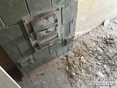 2 kambarių butas Ignalinos rajone, Vidiškių kaime, Sodų g. 4 su rūsiu, pradinė kaina 6480 EUR