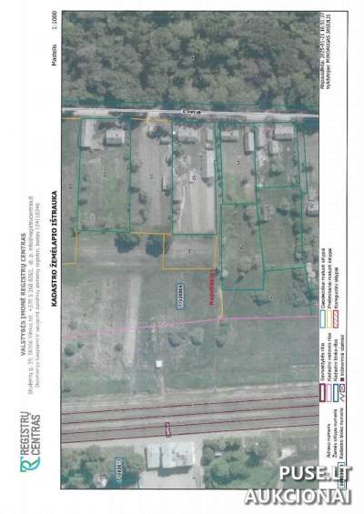 Žemės ūkio paskirties sklypas Radviliškio r. Baisogalos miestelyje 0.06 ha nuo 288 EUR