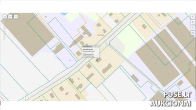 Parduodama 1/4 dalis 2 kambarių buto Radviliškio rajone, Vabalių kaime, pradinė kaina 471 EUR