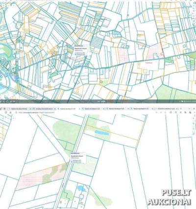 Žemės ūkio paskirties sklypas Klaipėdos rajone, Stragnų II k., pradinė kaina 3840 EUR