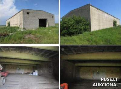 Šakniavaisių saugykla Šilutės rajone, Kukorų kaime viešame aukcione nuo 54400 EUR