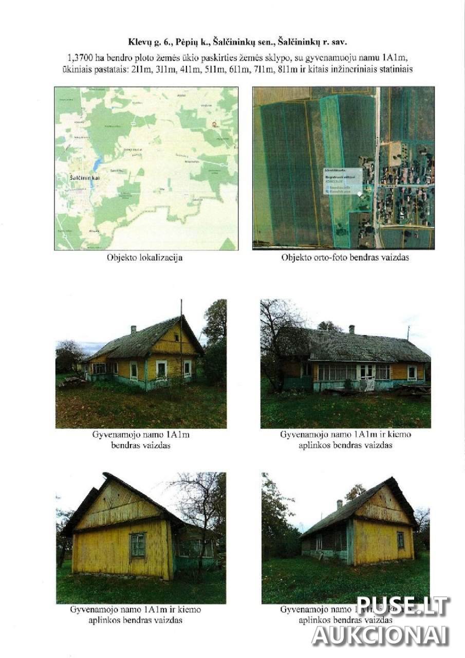 Žemės sklypas Sklypai Klevų g. 6, 17118 Pėpės, Šalčininkų sen., Šalčininkų r. sav. 2