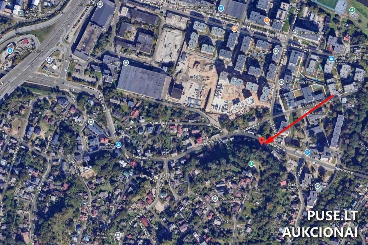 Gyvenamasis namas Pastatai Subačiaus g. 109, 11343 Vilnius, Vilniaus m. sav. 1