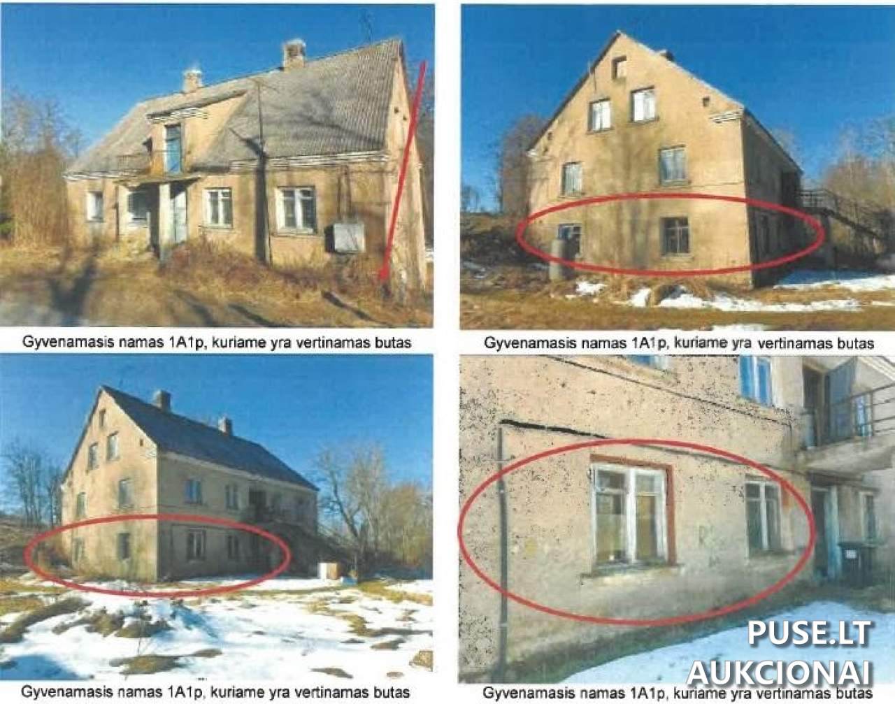 Butas Nr.5 Patalpos/Butai Tilžės g. 8, 32201 Kimbartiškė, Turmanto sen., Zarasų r. sav. 2