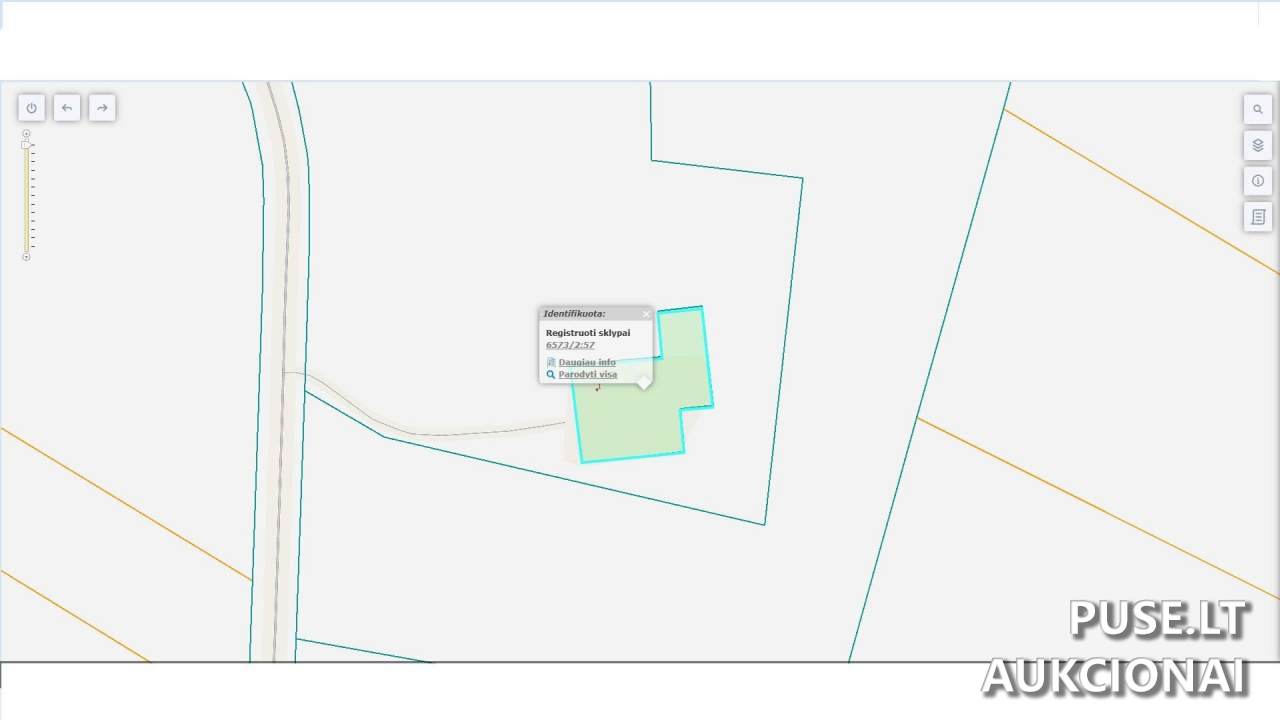 Žemės sklypas Sklypai Sūkuriai 1, 83100, Pašvitinio sen., Pakruojo r. sav. 2