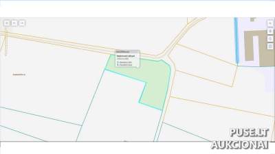 Žemės ūkio paskirties žemės sklypo 1/4 dalis Raseinių rajone nuo 340 EUR