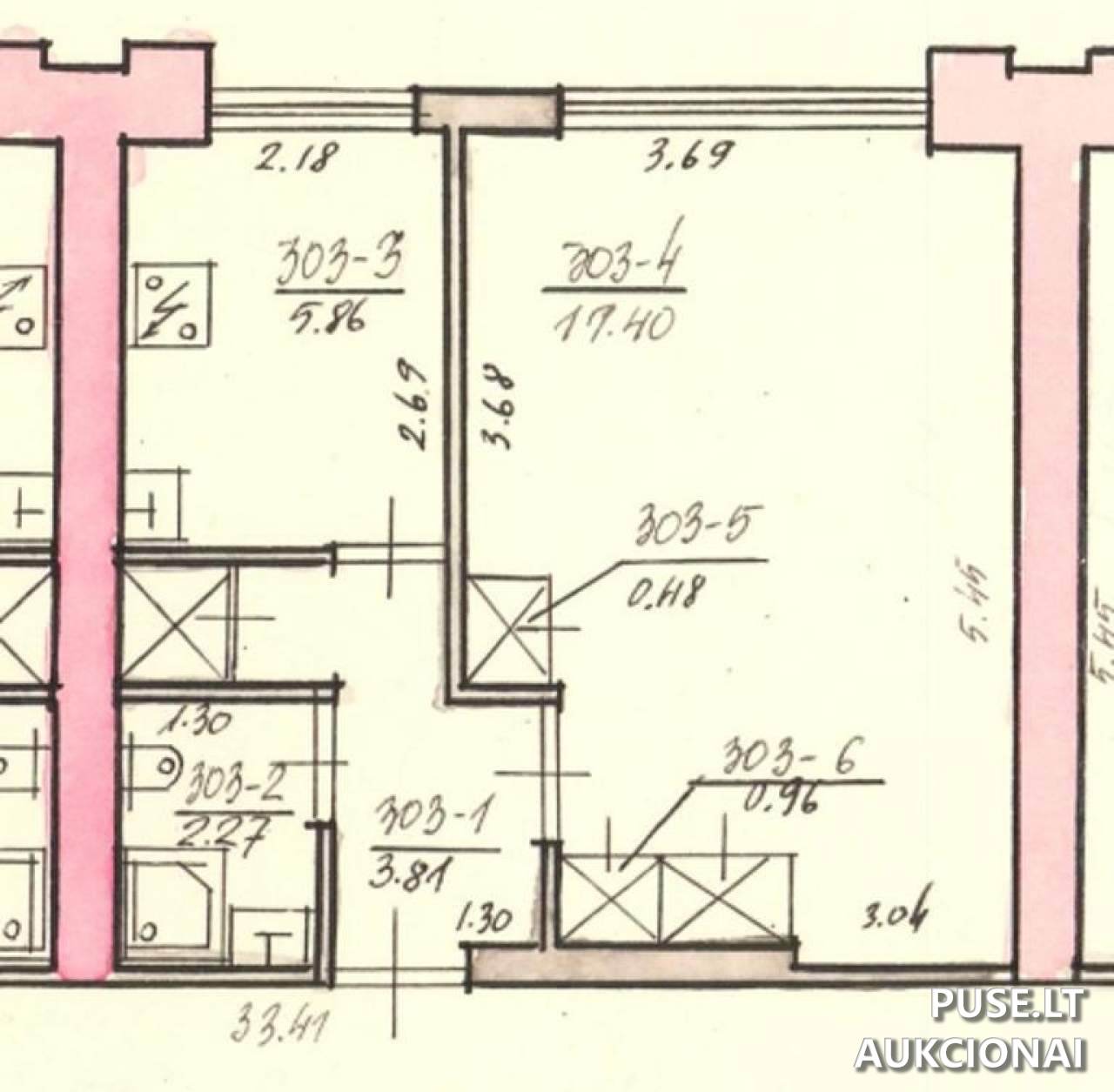 Butas Patalpos/Butai Audėjų g. 6, 35116 Panevėžys, Panevėžio m. sav. 7