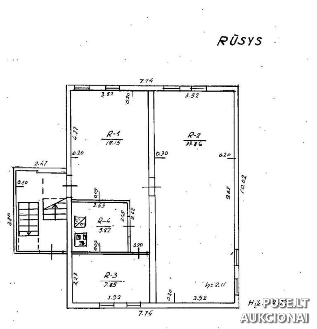 Gyvenamasis namas Pastatai Salų g. 11, 88228 Kirkliai, Upynos sen., Telšių r. sav. 6
