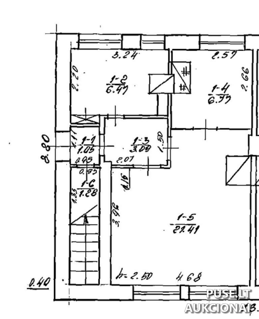 Butas Patalpos/Butai Ievų g. 8, 80101 Eimučiai, Kairių sen., Šiaulių r. sav. 14
