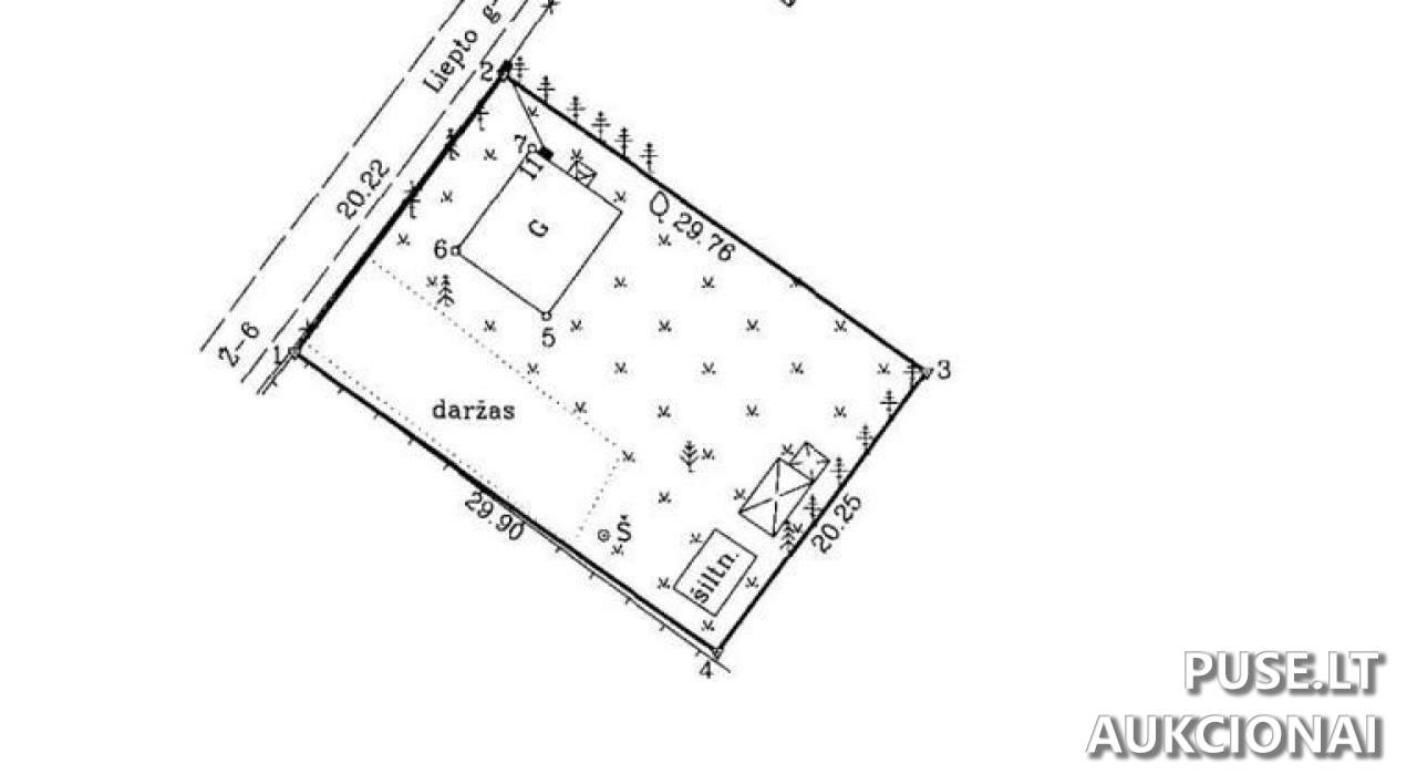 Sodo namelis Pastatai Liepto g. 11, 79233 Lingailiai, Šiaulių kaimiškoji sen., Šiaulių r. sav. 1