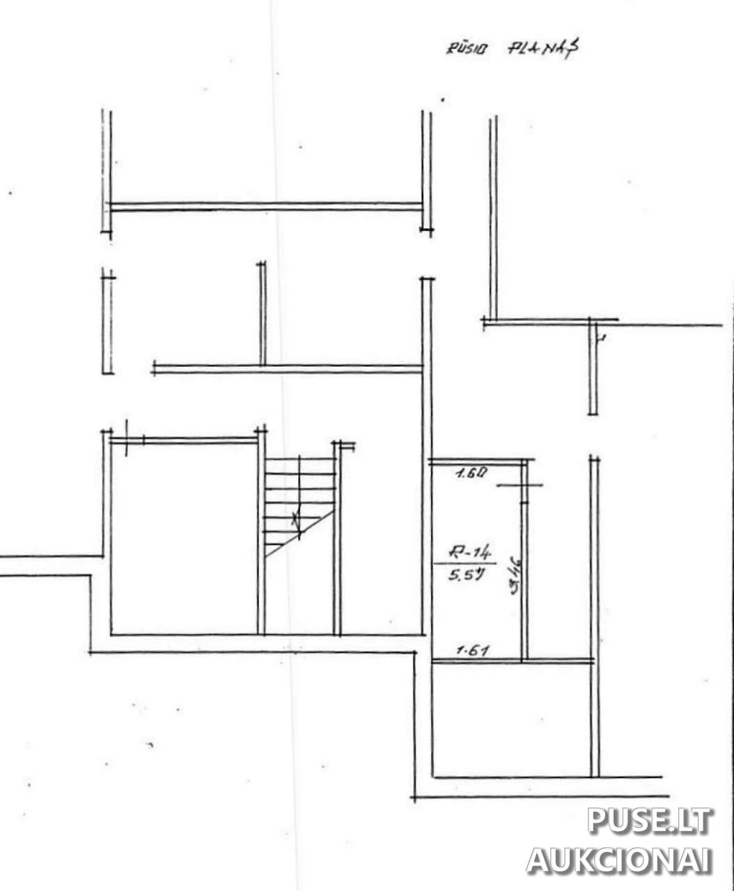 Butas Patalpos/Butai Lauko g. 26A, 70186 Vilkaviškis, Vilkaviškio miesto sen., Vilkaviškio r. sav. 1