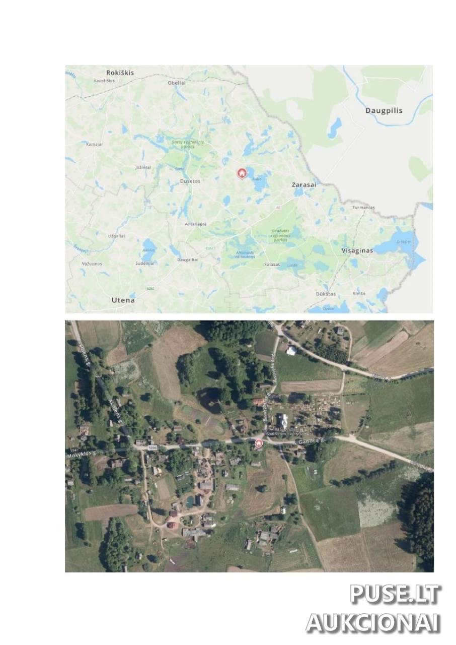 Žemės sklypas Sklypai Gandrų g. 17, 32252 Aviliai II, Imbrado sen., Zarasų r. sav. 7
