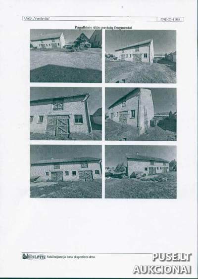 1/2 dalis 3 kambarių 167 kv.m buto Panevėžio r., Užunevėžiuose, pradinė kaina 10800 EUR