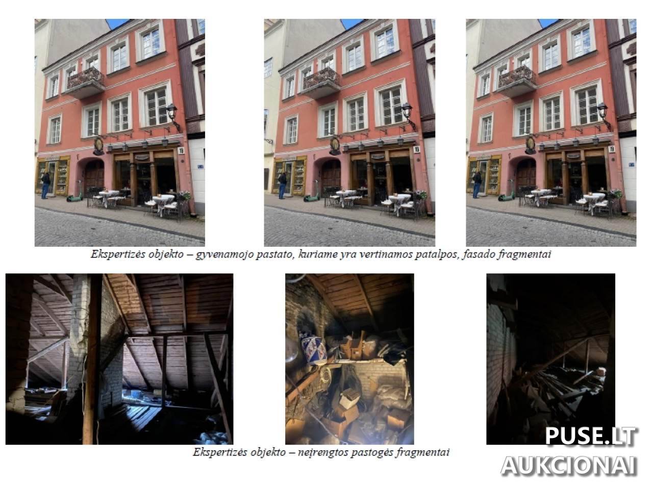 Neįrengta pastogė Patalpos/Butai Pilies g. 19, 01123 Vilnius, Vilniaus m. sav. 2