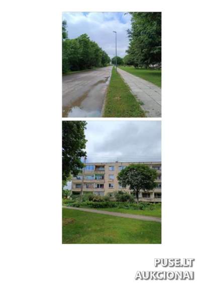 Parduodamas butas su rūsiu Ignalinos rajone, Didžiasalio kaime, 46.76 kv.m, pradinė kaina 5760 EUR