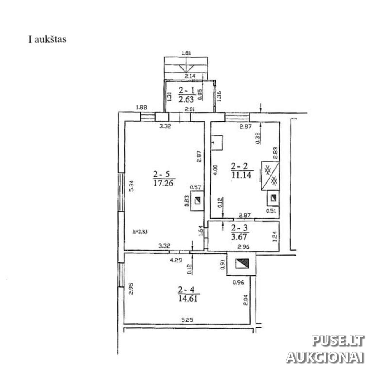 Administracinės patalpos Patalpos/Butai Džiaugsmo g. 48, 11302 Vilnius, Vilniaus m. sav. 4