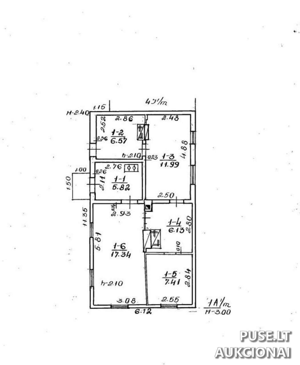 Gyvenamasis namas Pastatai Gurelių g. 63, 25124 Vilnius, Vilniaus m. sav. 6