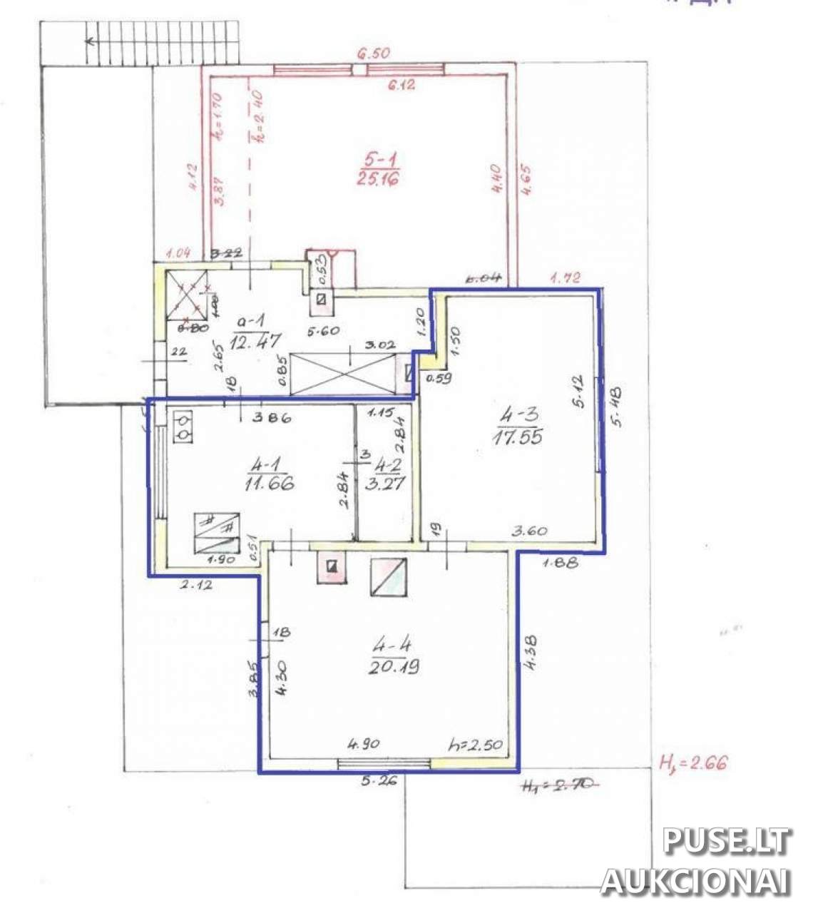 Butas Nr.4 Patalpos/Butai Paliepės g. 6, 20306 Deltuva, Deltuvos sen., Ukmergės r. sav. 5
