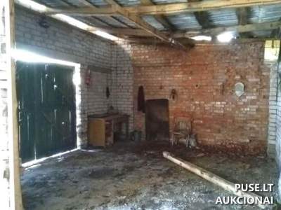 Garažas Anykščiuose, Vilniaus g. 9A, 68 kv.m. parduodamas aukcione nuo 15652 EUR