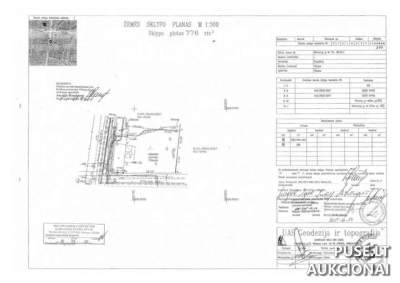 1/2 dalis žemės sklypo Vilniuje, Kalvarijų g. 73, 160301 EUR, skirta daugiabučių statybai