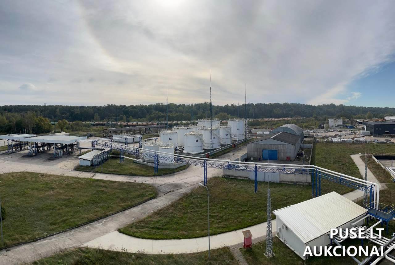 Geležinkelio cisternų aptarnavimo estakada Kiti statiniai Pramonės g. 38, 55198 Jonava, Jonavos miesto sen., Jonavos r. sav. 1