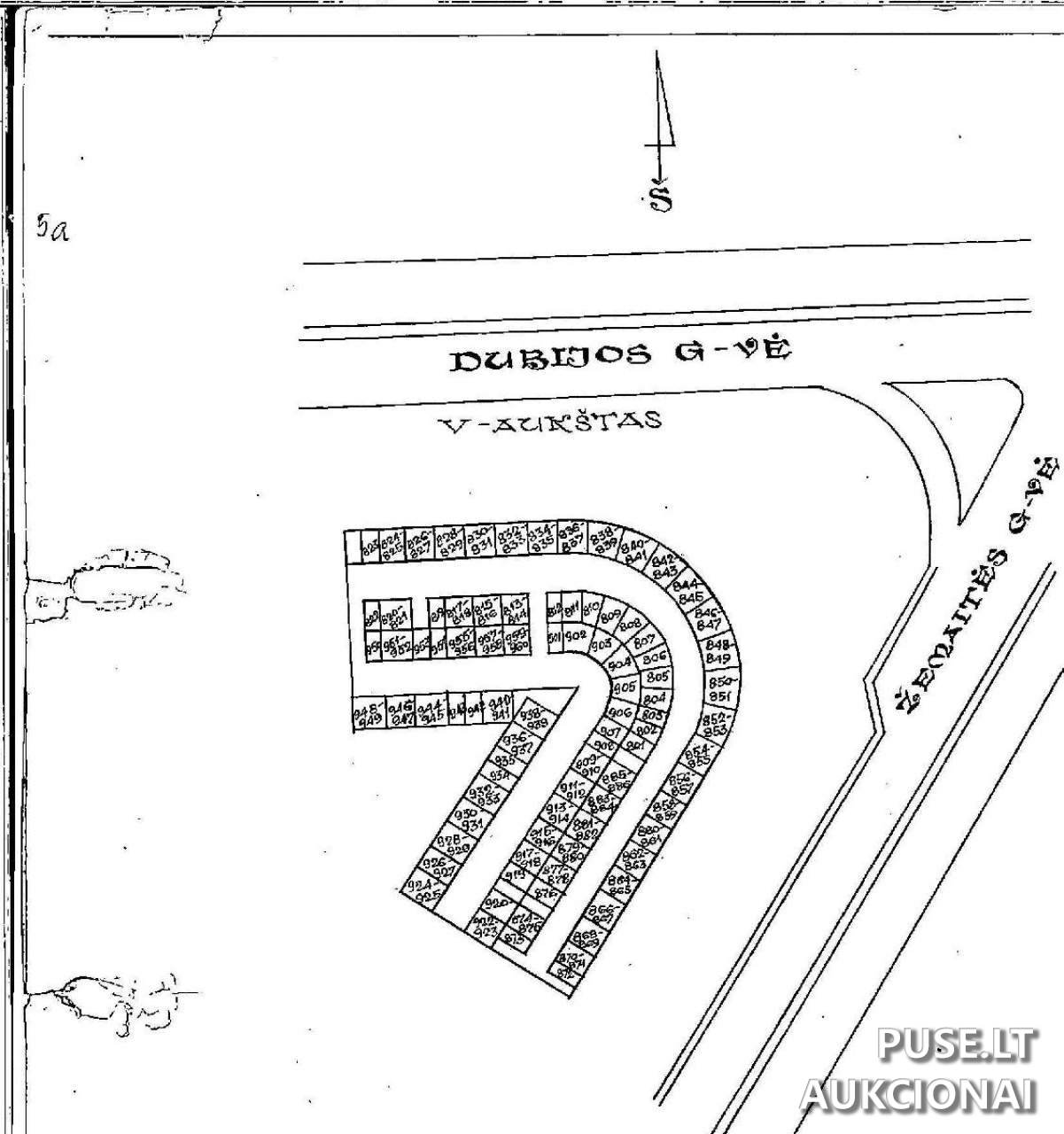 Garažo boksas Nr.931 Patalpos/Butai Dubijos g. 18, 77172 Šiauliai, Šiaulių m. sav. 1